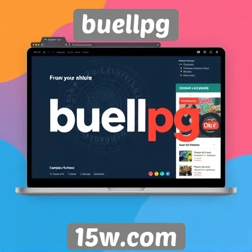 Análise da interface do site de jogos buellpg